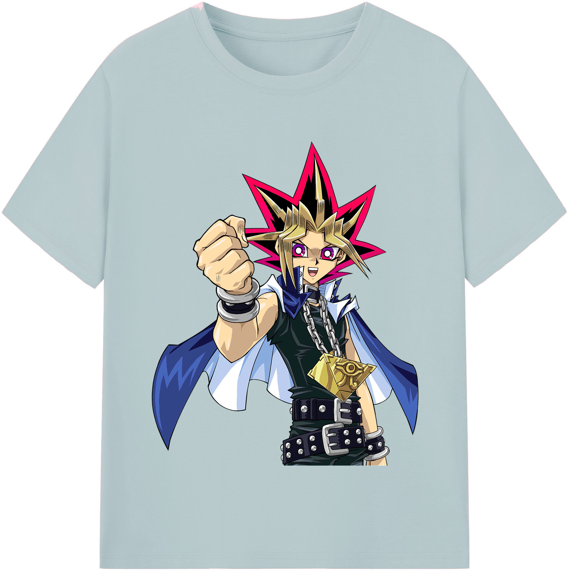 （画像用） 遊☆戯☆王 Yu-Gi-Oh! 綿100％半袖Tシャツ（フロントプリント）
